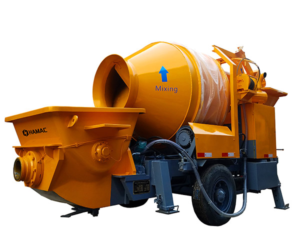 Concrete Mixer with Pump