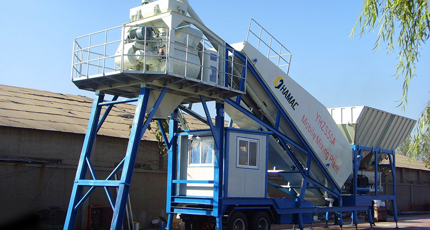 Mobile Concrete Batching Plant