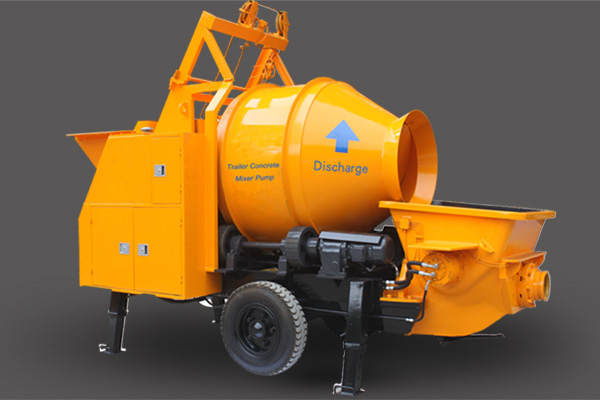 Concrete Mixer with Pump